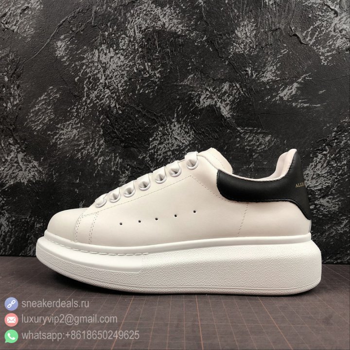Alexander McQueen Unisex Sneakers PELLE S GOMMA 462214 WHFBU Black Leather